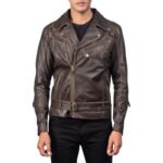 VINCENT LEATHER BIKER JACKET
