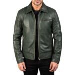 LAVENDARD LEATHER BIKER JACKET