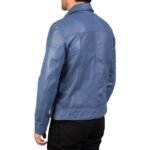 LAVENDARD LEATHER BIKER JACKET
