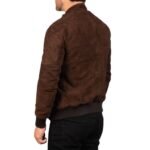 SVEN LEATHER BOMBER JACKET