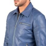 LAVENDARD LEATHER BIKER JACKET