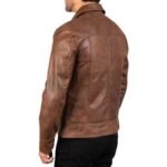 LAVENDARD LEATHER BIKER JACKET