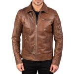 LAVENDARD LEATHER BIKER JACKET