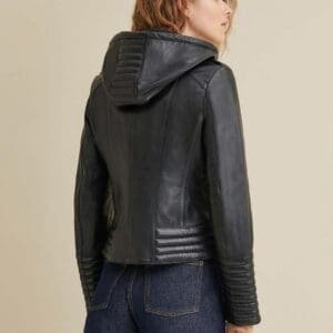 Web 7th Ave Lamb Cycle Jkt w Hood