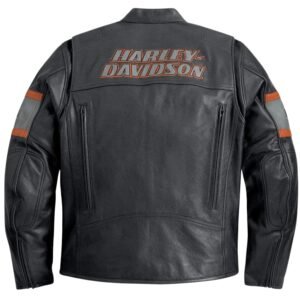 HARLEY DAVIDSON MEN'S SCREAMING EAGLE LEATHER JACKET