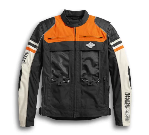 Harley Davidson Metonga Switchback Lite Riding Jacket - Image 3