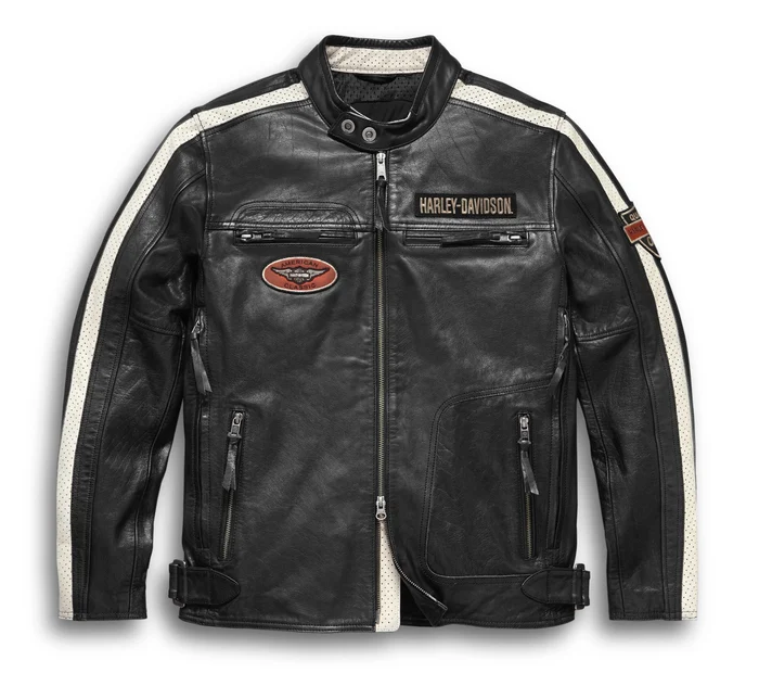 Harley Davidson Leather Jacket Men, Custom Jacket Co