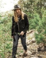 Brown Fringe Suede Leather Jacket Men, Custom Jacket Co