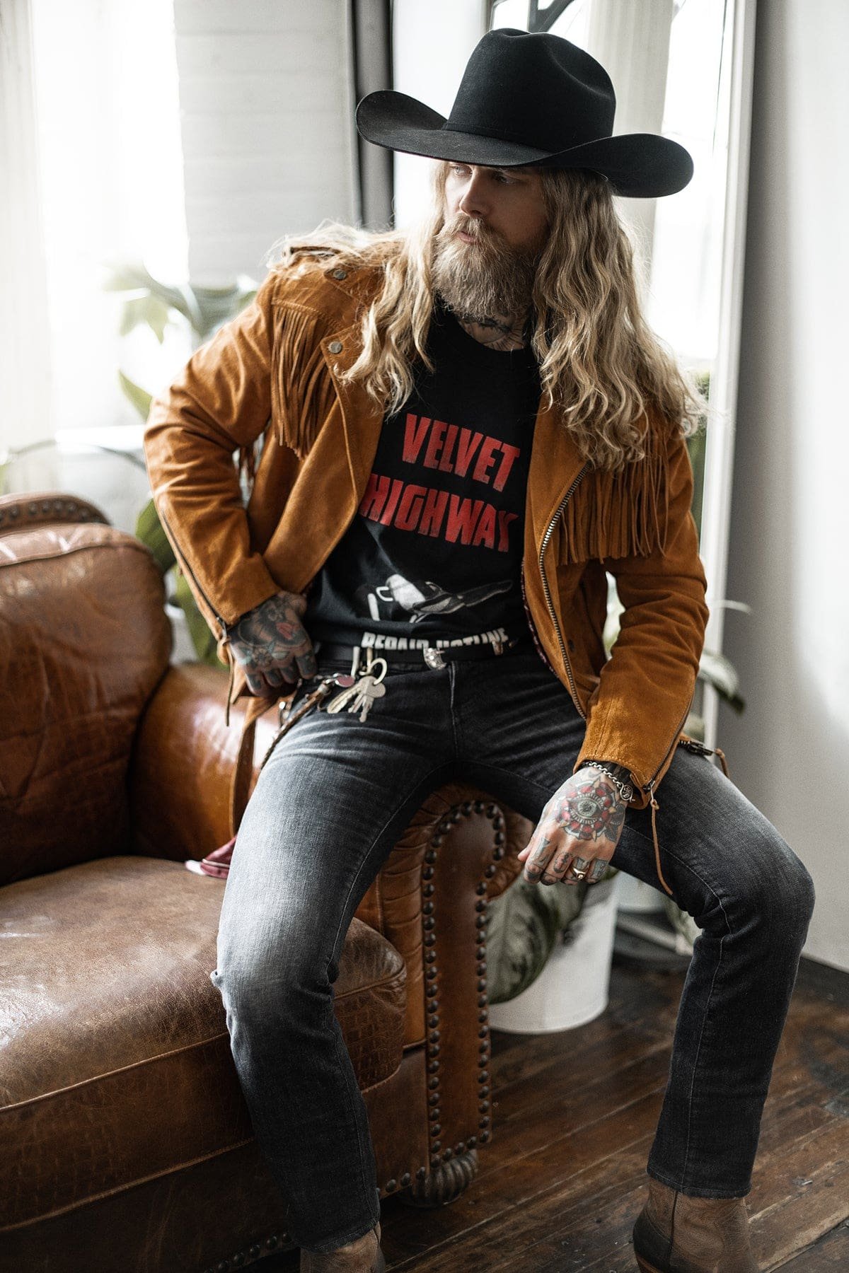 Brown Leather Jacket Women, Fringe Jacket, Suede Jacket women, Custom Jacket Co