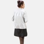 Silver Leather Jacket Women, Custom Jacket Co, Custom Jackets Co