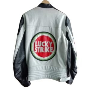 LUCKY STRIKE LEATHER JACKET