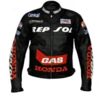 Men HONDA Motorbike Racing Leather Jacket