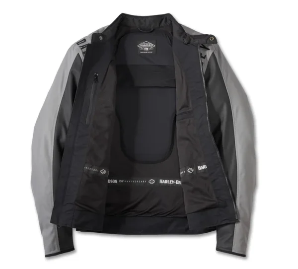 Harley Davidson Men's 120th Anniversary Imprint Riding Jacket