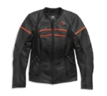 Women's H-D Brawler Leather Riding Jacket