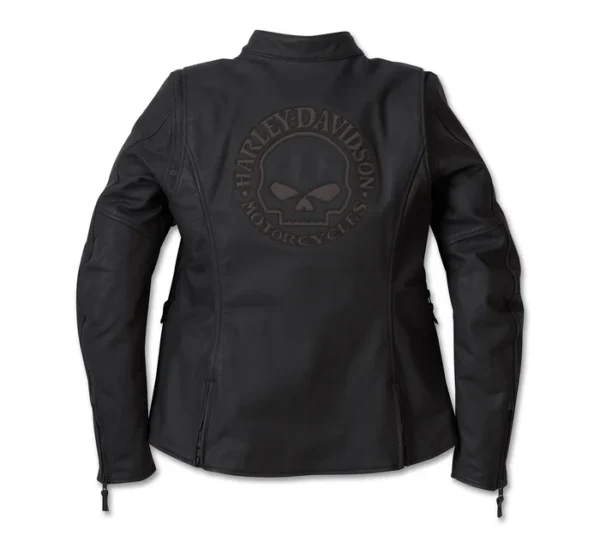 Women's Moxie Willie G Laced Leather Jacket