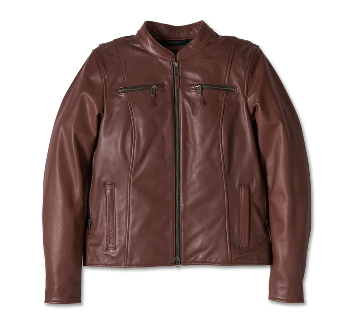 Women's Linden Leather Riding Jacket