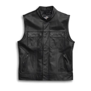 MEN’S FOSTER LEATHER VEST