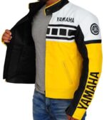 Yamaha Motorcycle Yellow Biker Jacket