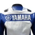 Yamaha Champion motorcycle Leather Jacket for Men's