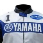Yamaha Champion motorcycle Leather Jacket for Men's