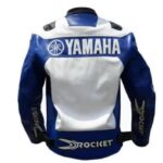 Yamaha Champion motorcycle Leather Jacket for Men's