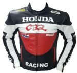 Honda CBR Best Quality Motorbike Racing Leather Jacket For Men's