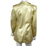 Gold Leather Jacket