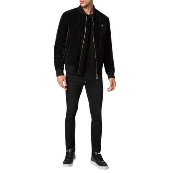 PHILIPP PLEIN NYLON BOMBER JACKET