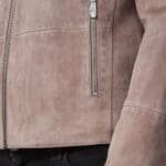 PHILIPP PLEIN SUEDE PADDED JACKET