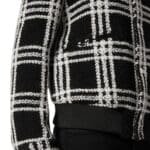 PHILIPP PLEIN ALPACA WOOL BOMBER GOTHIC PLEIN JACKET