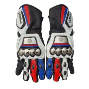 YAMAHA Motorcycle Racing Leather Gloves