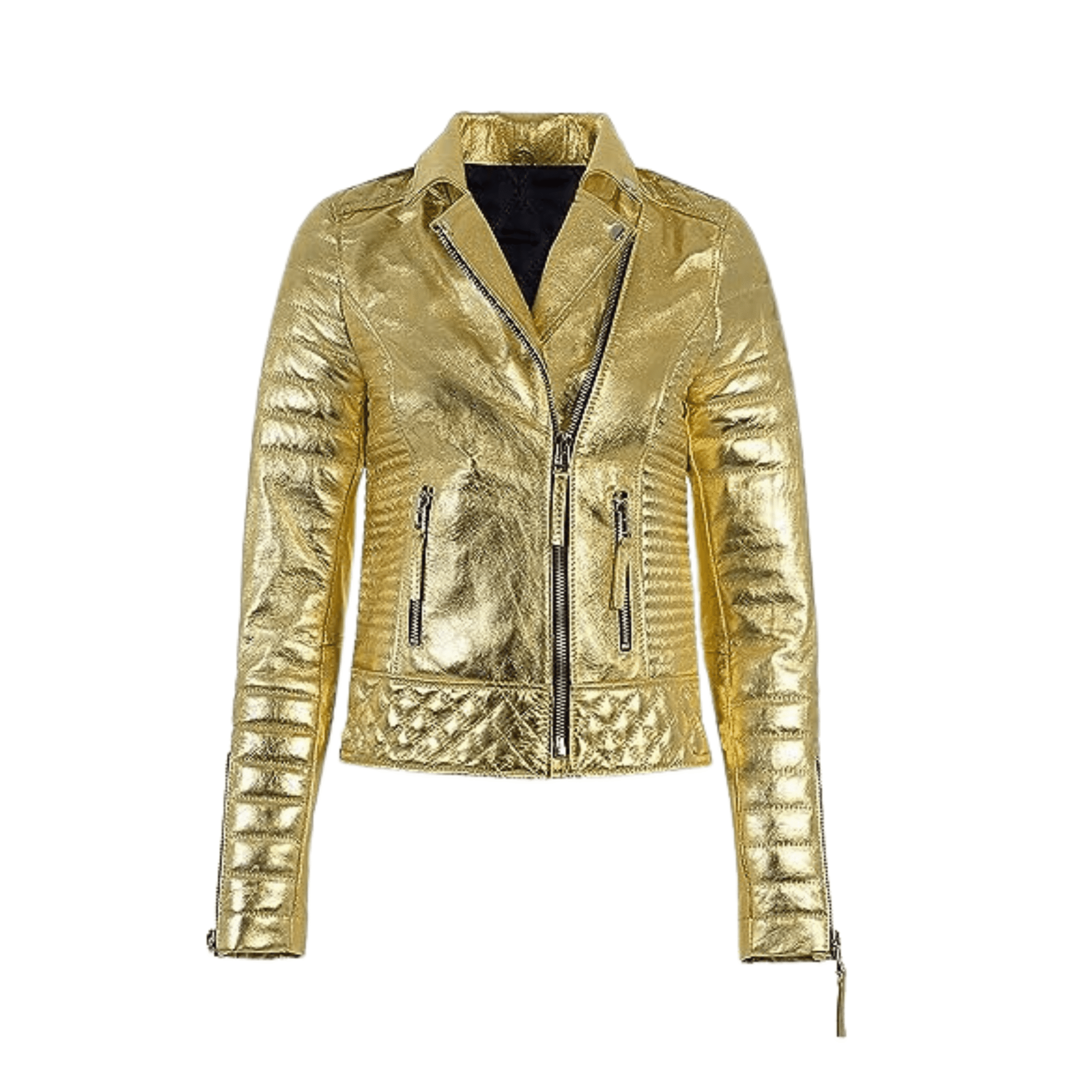 Gold Leather Jacket Women 1 Gold Leather Jacket Women