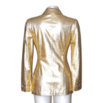 Gold Leather Jacket