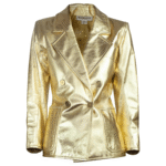 Gold Leather Jacket