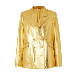 Gold Leather Jacket