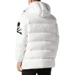 PHILIPP PLEIN NYLON PUFFER JACKET SKULL&BONES