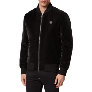 PHILIPP PLEIN NYLON BOMBER JACKET