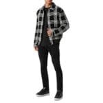 PHILIPP PLEIN ALPACA WOOL BOMBER GOTHIC PLEIN JACKET