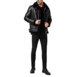 PHILIPP PLEIN ECO SHEARLING JACKET