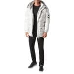 PHILIPP PLEIN NYLON PUFFER JACKET SKULL&BONES
