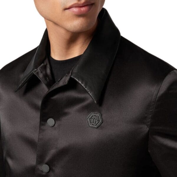 PHILIPP PLEIN WOOL BOMBER DOG