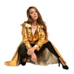 Gold Leather Jacket