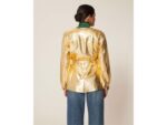Gold Leather Jacket