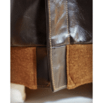 Rusty Browm Leather Jacket