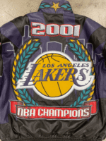 Los Angeles Lakers 2001 Championship Genuine Leather Jacket
