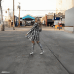 Silver Star Leather Jacket Coat