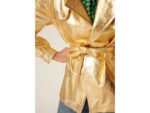 Gold Leather Jacket