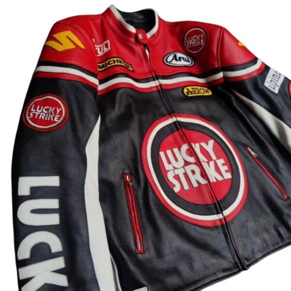Lucky Strike Racing Leather Jacket