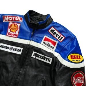 Lucky Strike Racing Leather Jacket