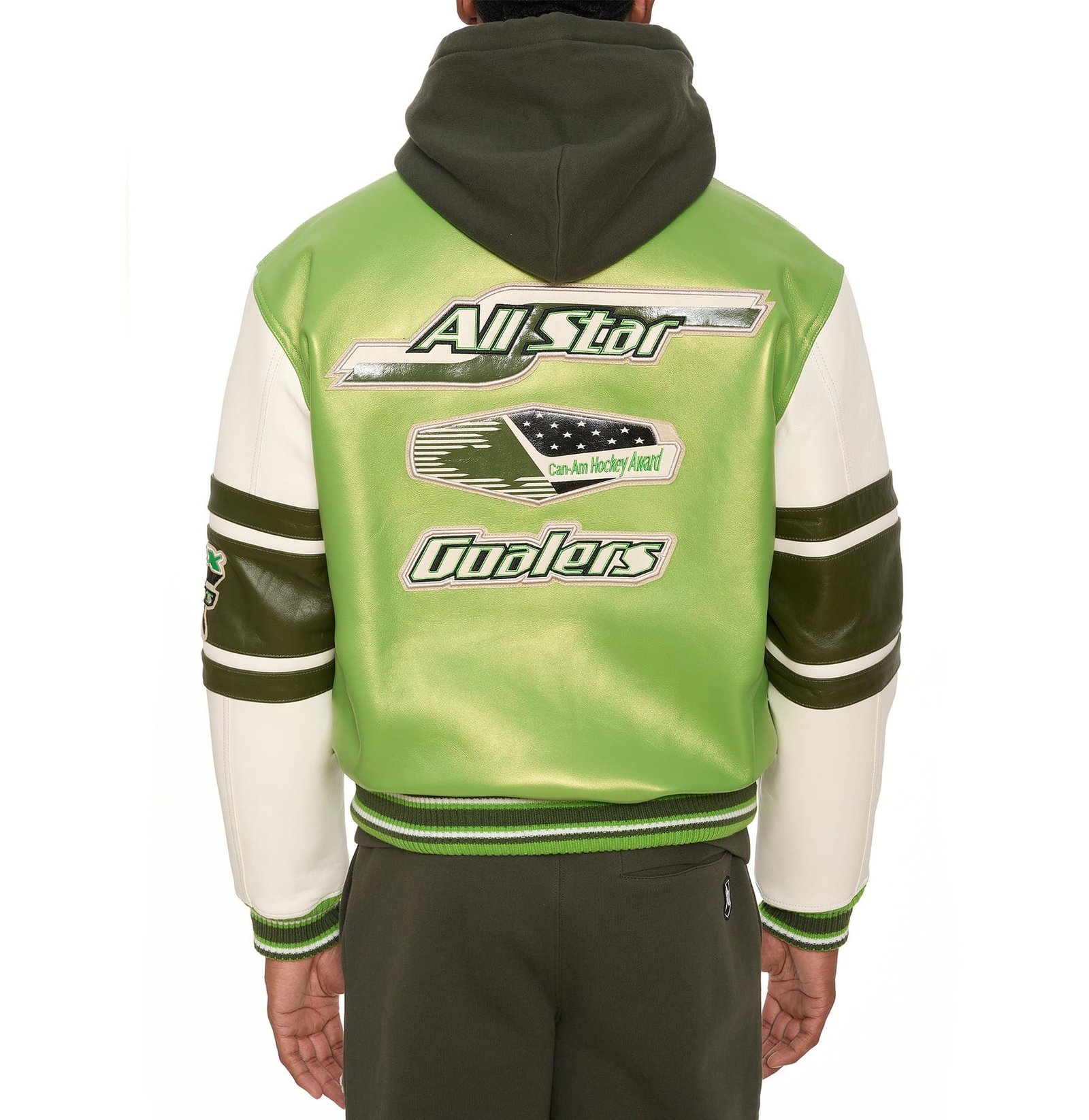 Avirex Stars And Stripe Leather Jacket